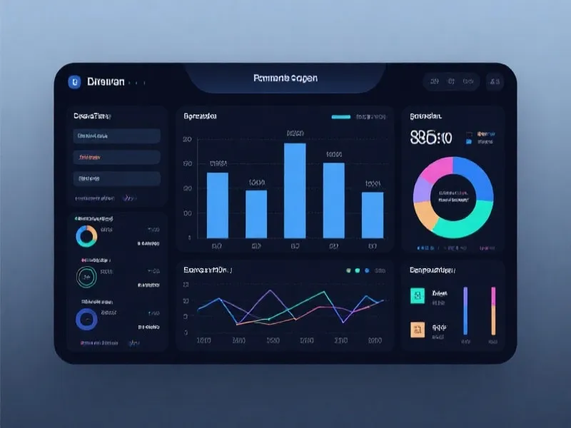 数据分析终端展示